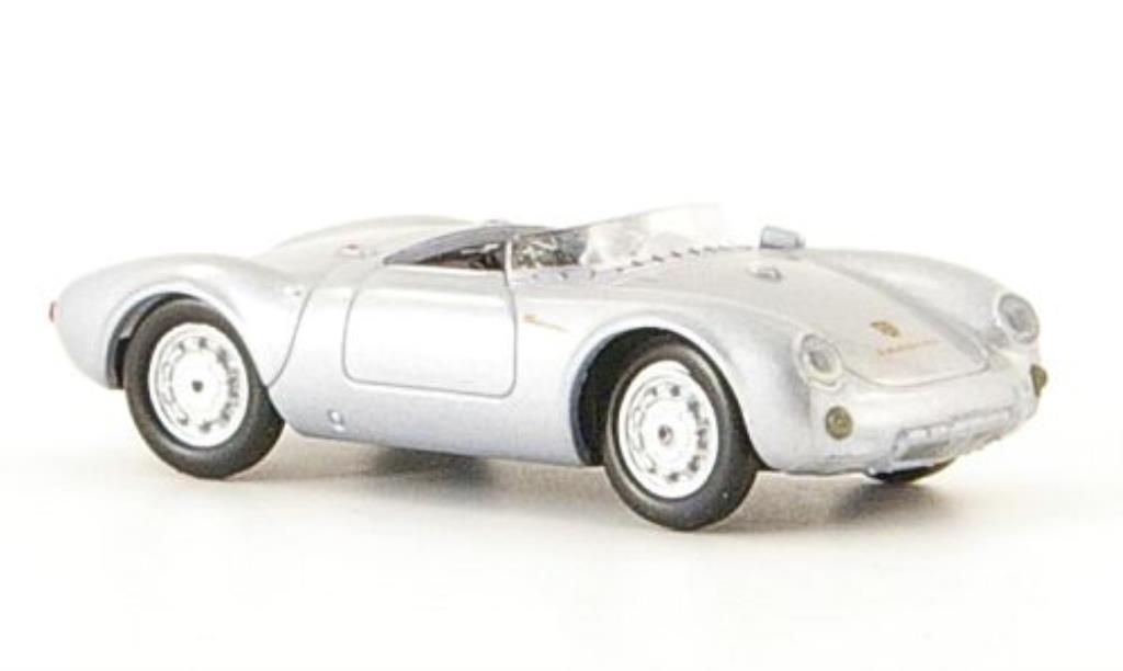 Porsche 550 1/87 Ricko Spyder grigio 1953 modellino in miniatura