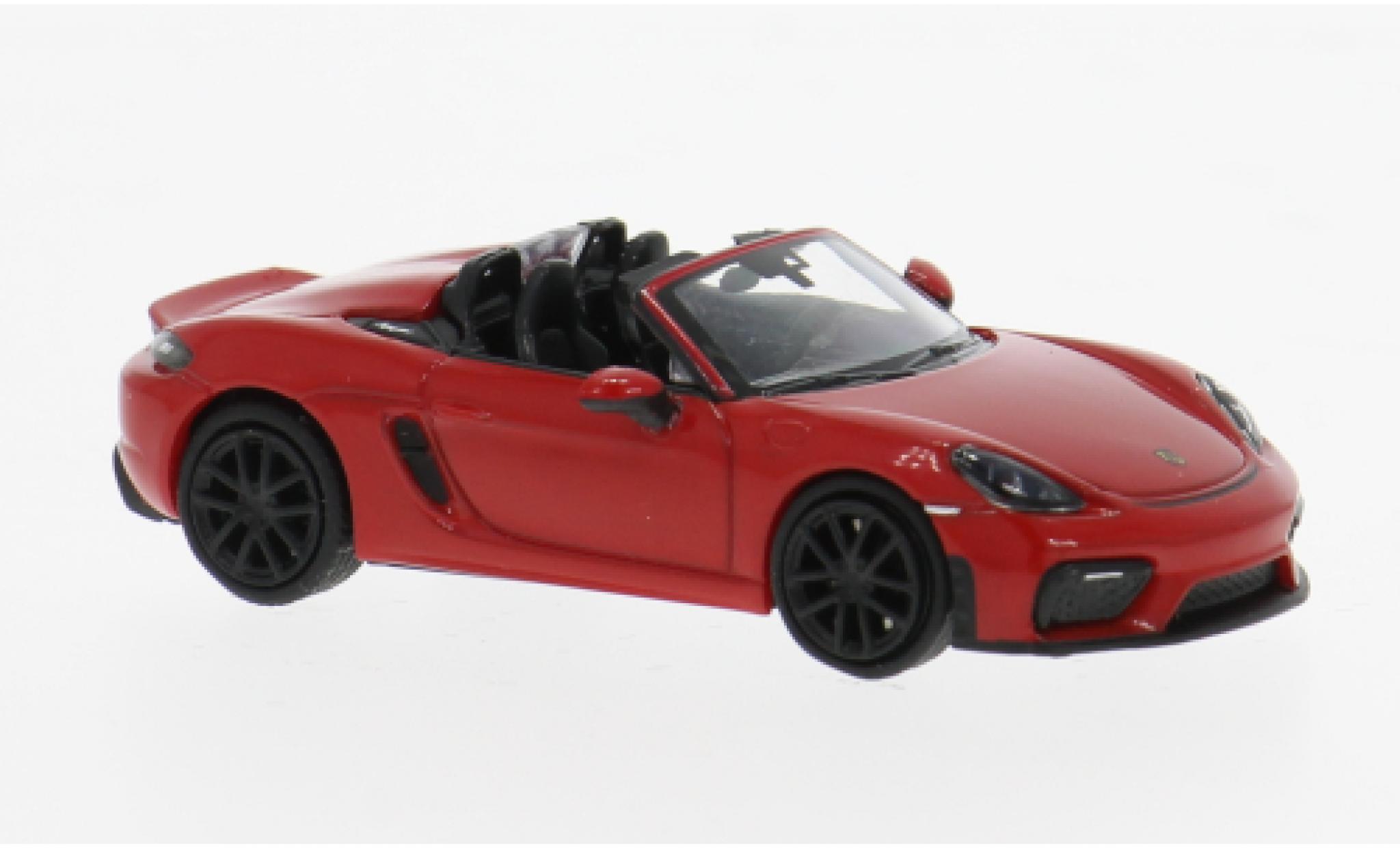 Porsche 718 Minichamps Spyder (98 rot 1:87 modellino in miniatura