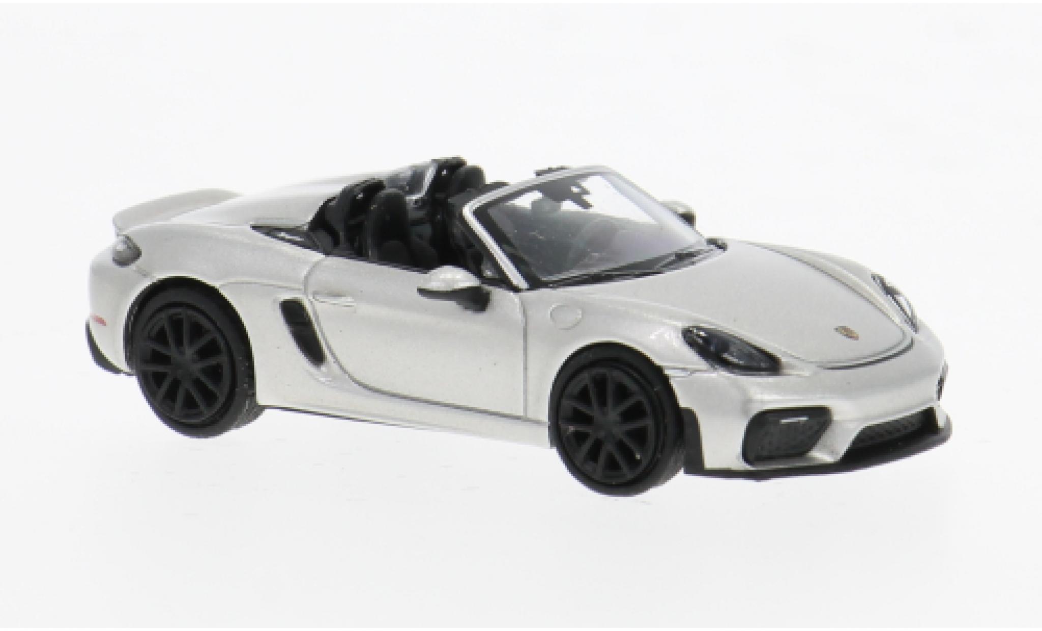 Porsche 718 1/87 Minichamps Spyder (981) silber 2019 1:87 modellino in miniatura