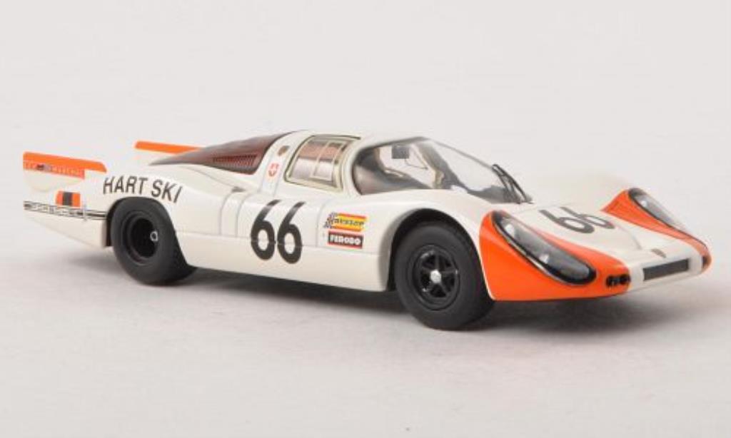 Porsche 907 1/43 Schuco Langheck No.66 Le Mans 1968 /Steinemann modellino in miniatura