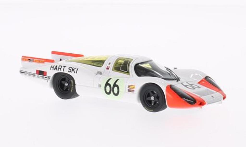 Porsche 907 1/43 Spark No.66 24h Le Mans 1968 /R.Steinemann modellino in miniatura