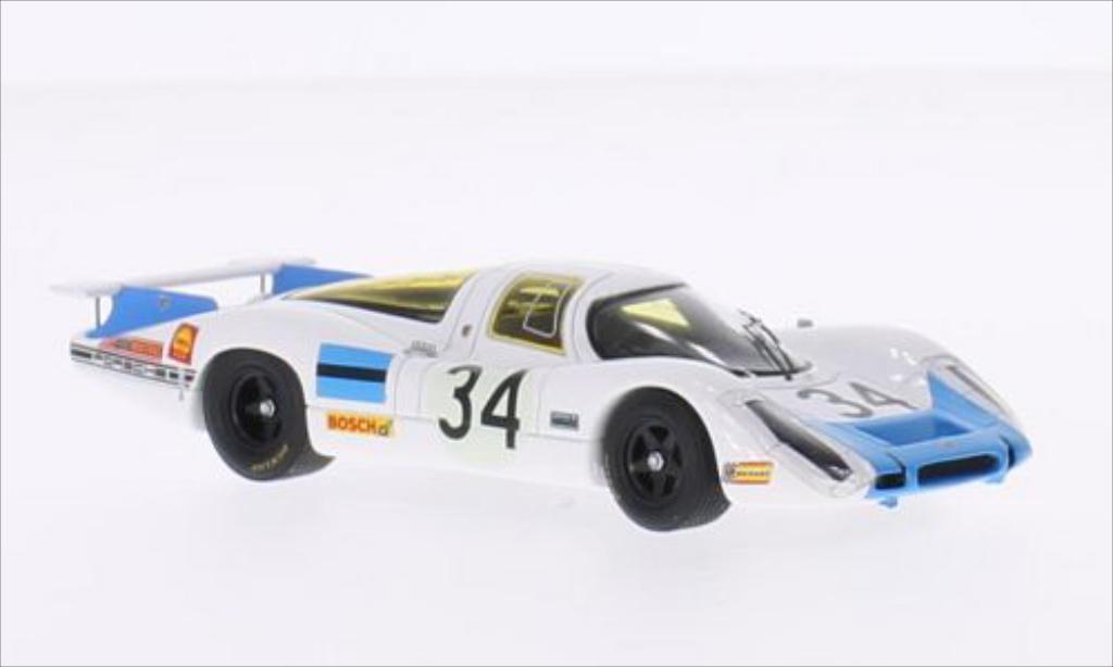 Porsche 908 1968 1/43 Spark No.34 24h Le Mans 1968 /S.Patrick modellino in miniatura