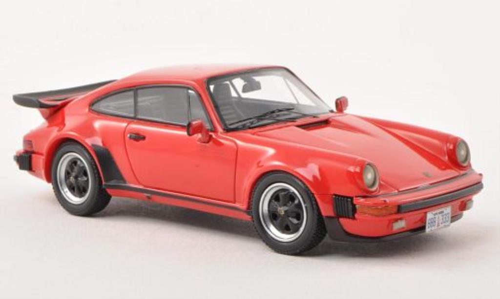 Porsche 930 Turbo 1/43 Neo () Turbo USA rosso 1980 modellino in miniatura