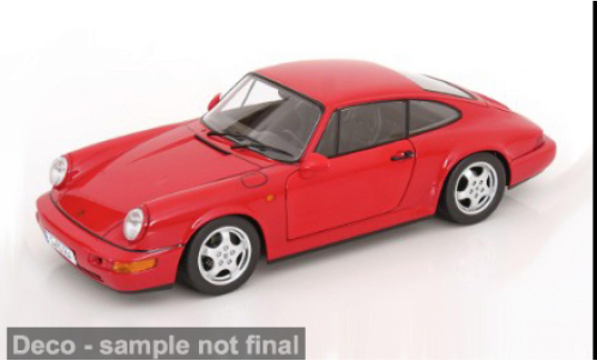Porsche 964 1/12 KK Scale 911  RS rot 1992 1:12 modellino in miniatura