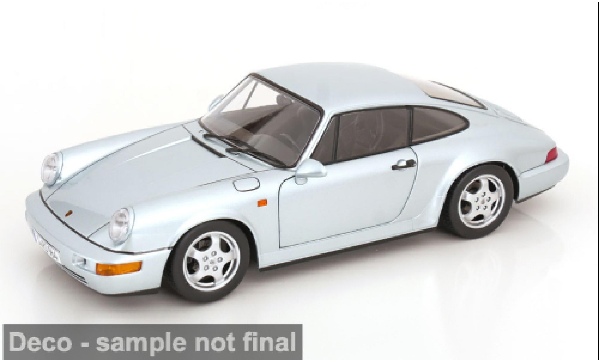 Porsche 964 1/12 KK Scale 911  RS silber 1992 1:12 modellini auto