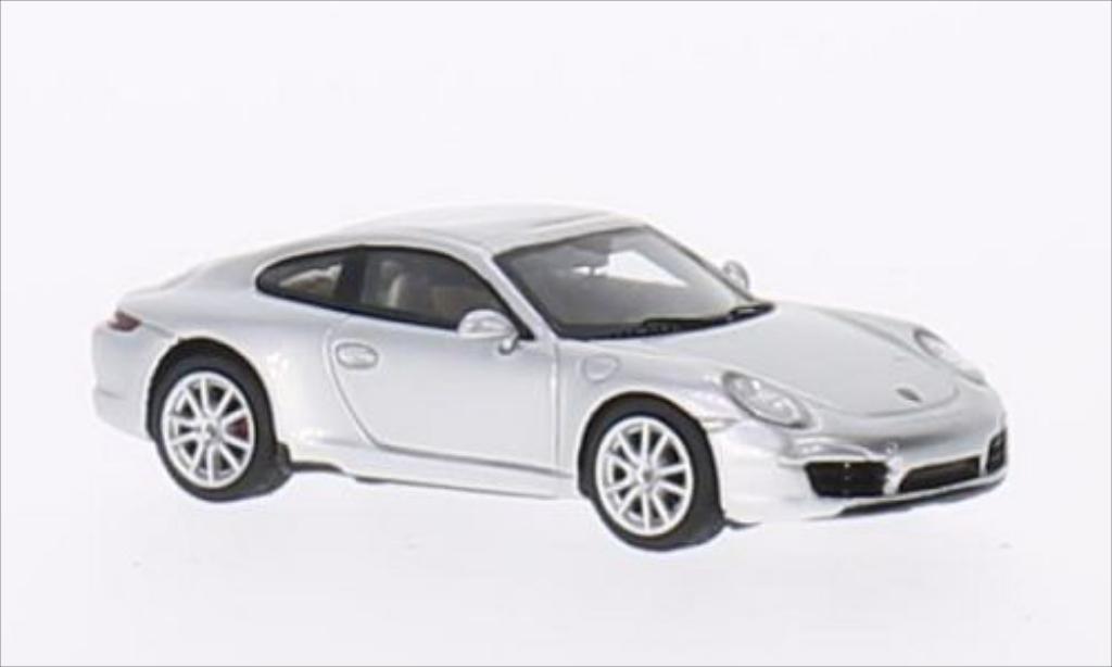 Porsche 991 S 1/87 Minichamps Carrera S grigio 2011 modellino in miniatura