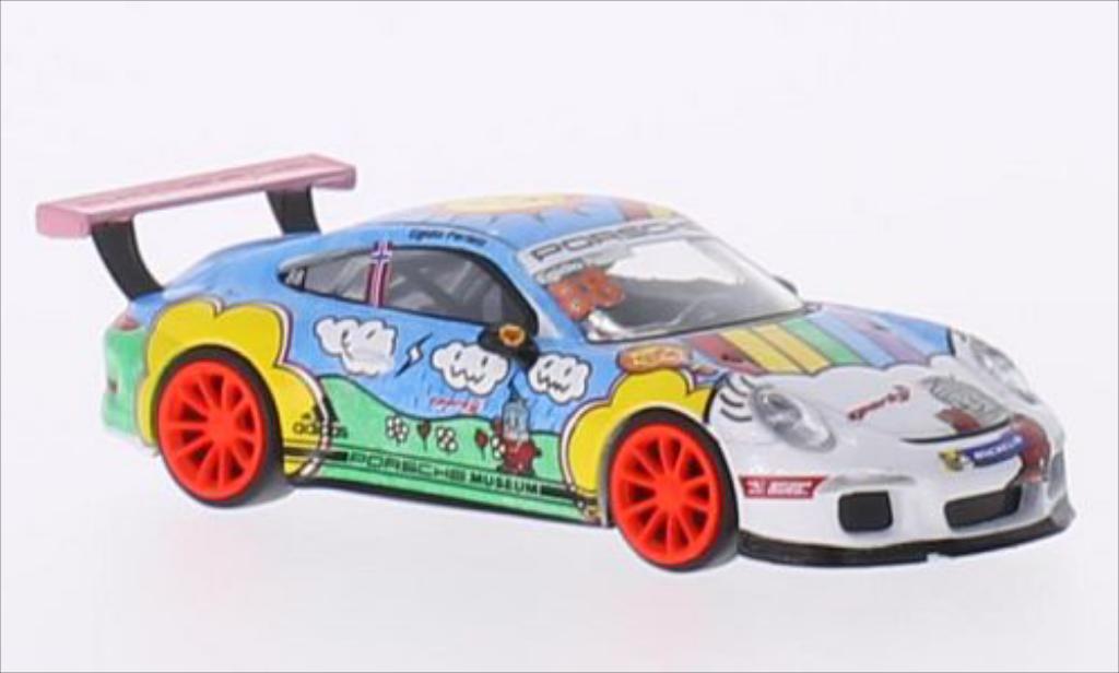 Porsche 991 1/64 Spark No.88 y PCCA Singapur 2015 modellino in miniatura