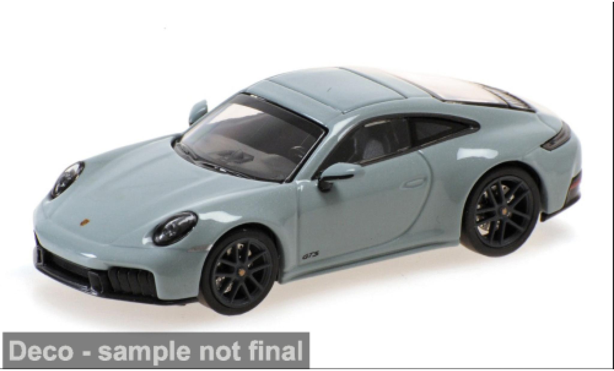 Porsche 992 GTS 1/64 Minichamps 911 (.2) Carrera grün 2025 1:64 modellino in miniatura