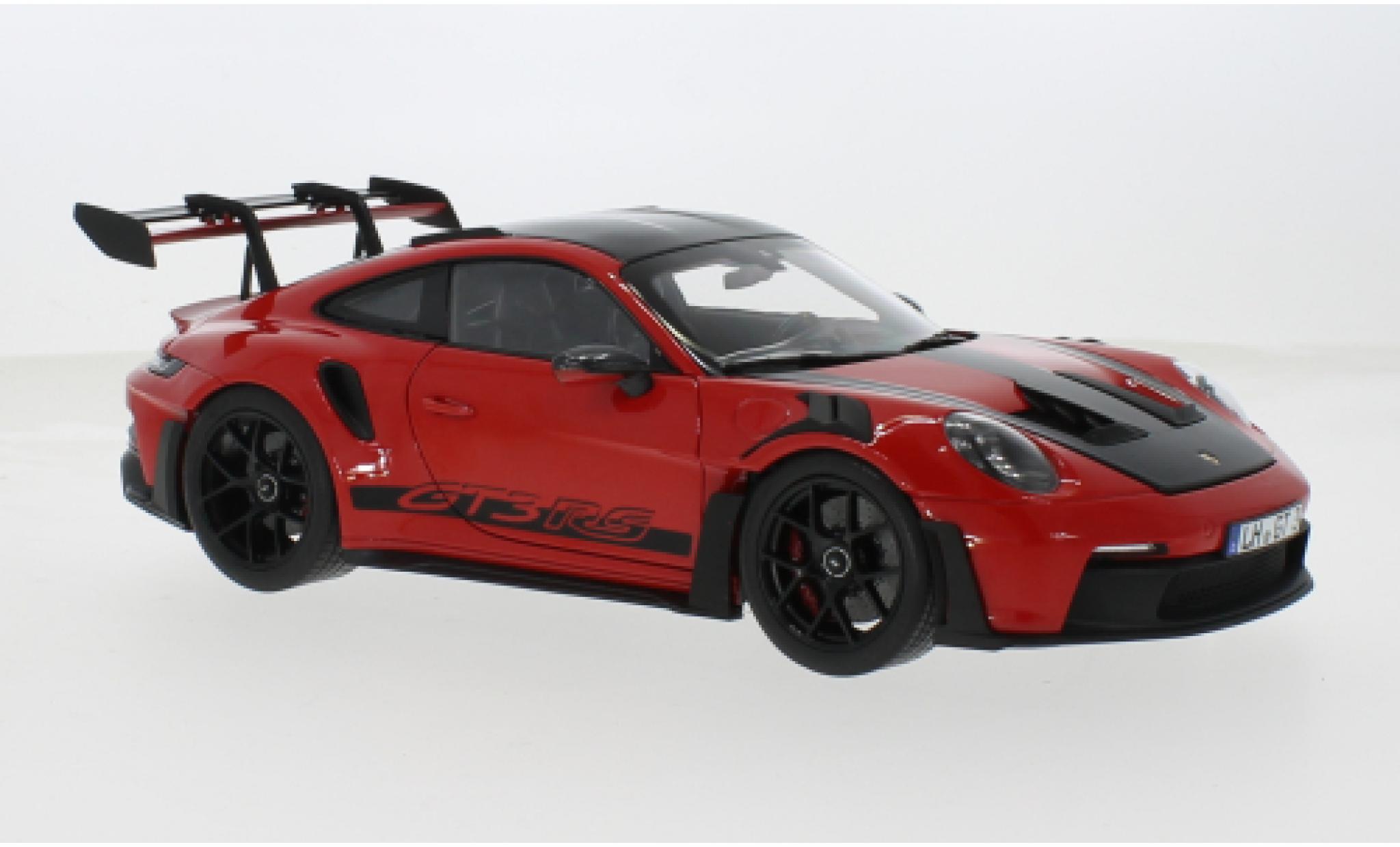 Porsche 992 GT3 R 1/18 Norev 911  GT3 rot 1:18 modellino in miniatura