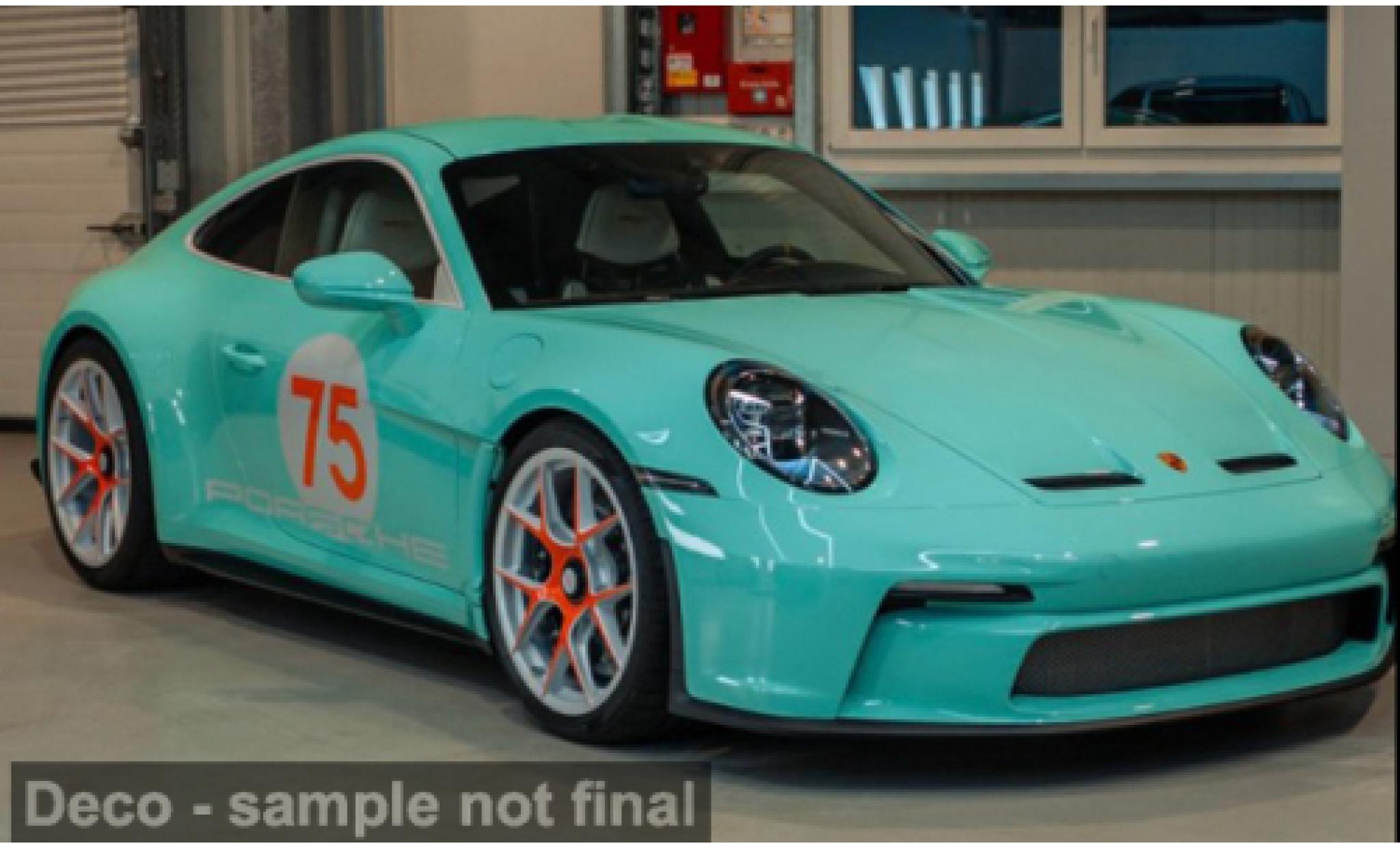 Porsche 911 1/18 GT Spirit turchese 2025 1:18 modellini auto