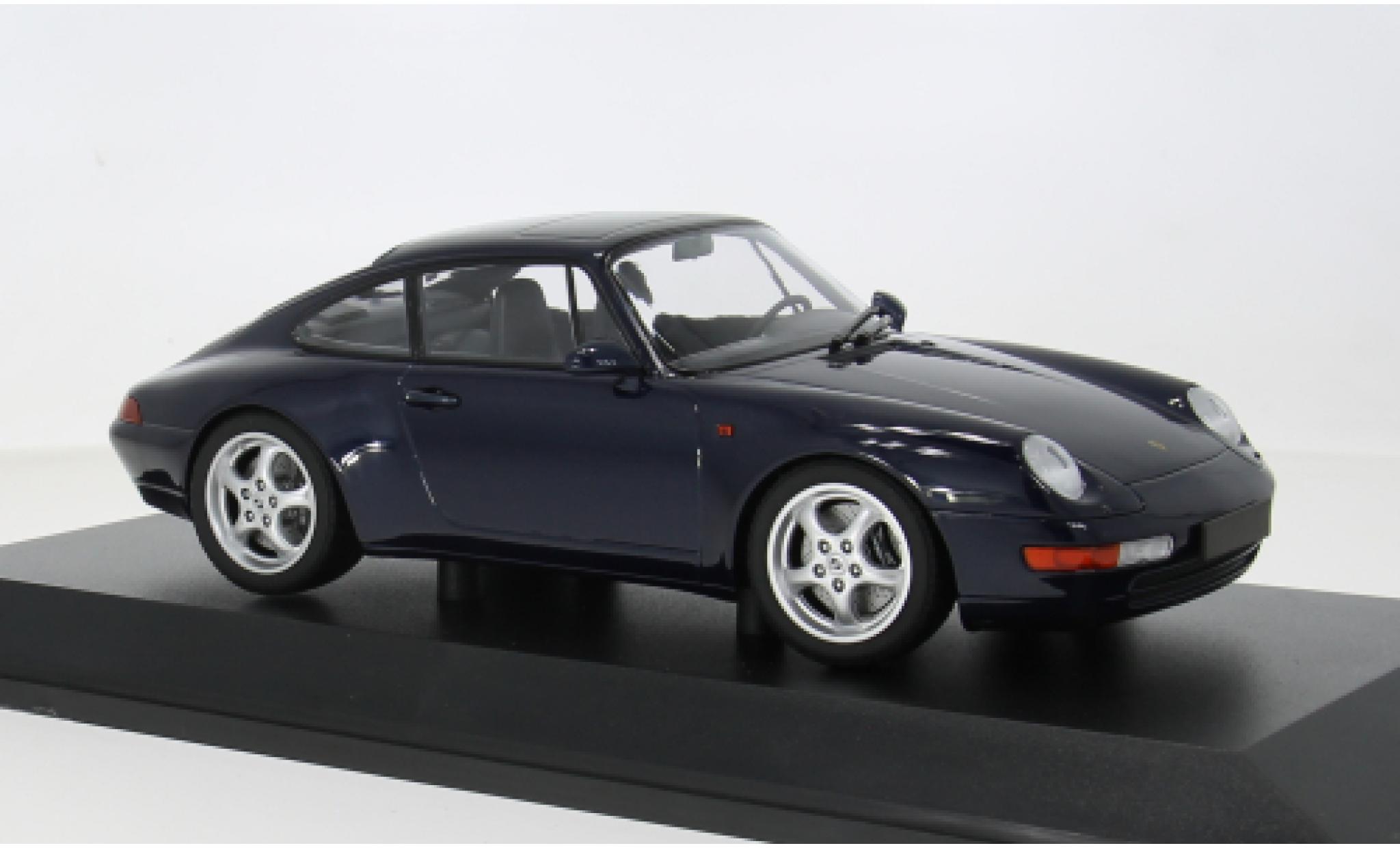 Porsche 993 1/18 Minichamps 911  blau 1 1:18 modellini auto