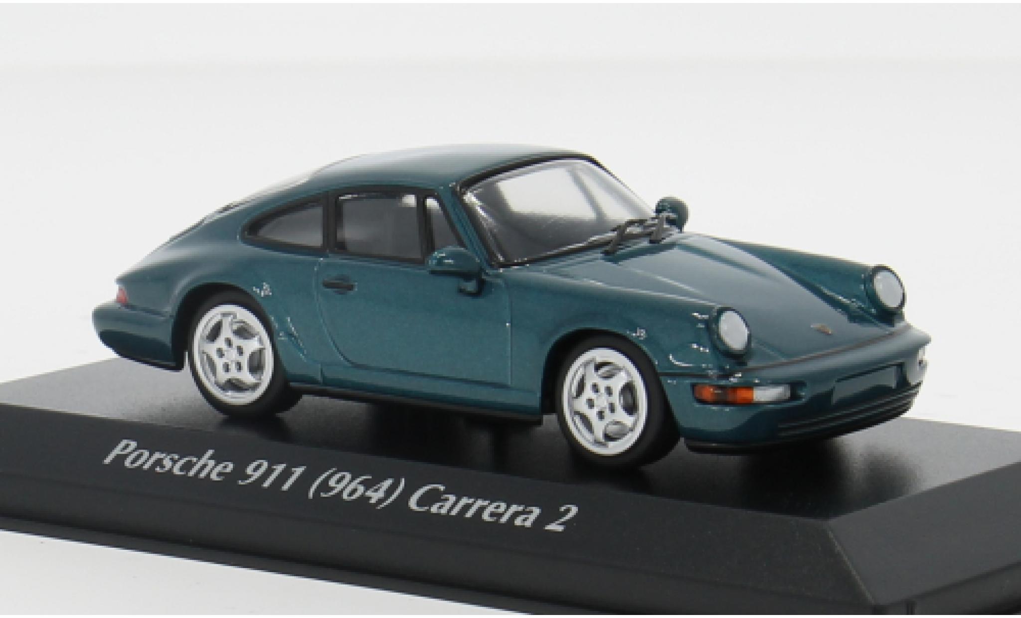 Porsche 993 1/43 Maxichamps 911  Carr türkis 1:43 modellino in miniatura