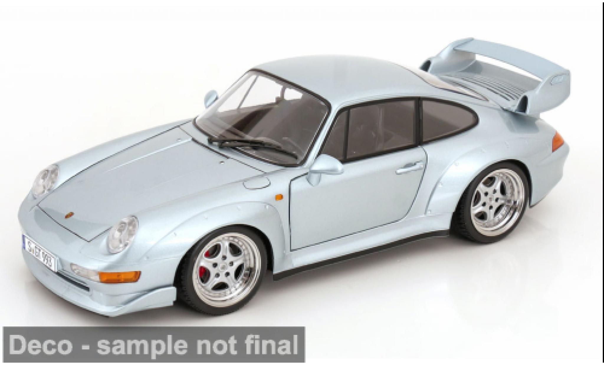 Porsche 993 GT2 1/12 KK Scale 911  silber 1996 1:12 modellino in miniatura