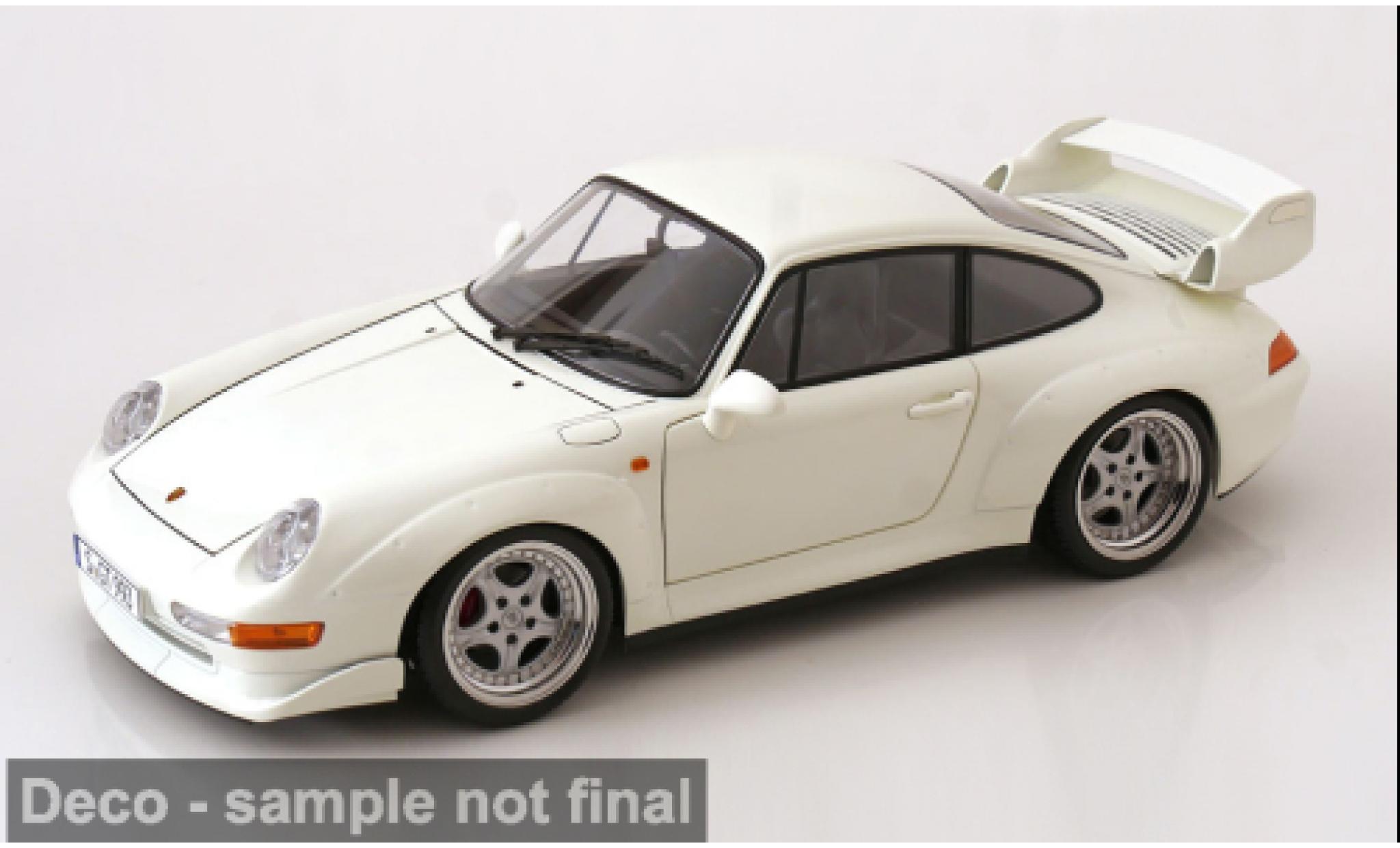Porsche 993 GT2 1/12 KK Scale 911  weiss 1996 1:12 modellini auto