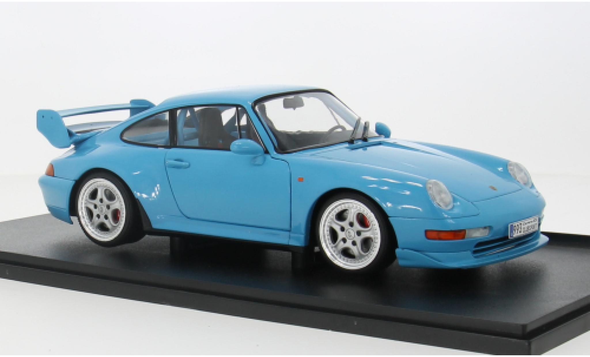 Porsche 993 1/18 Solido 911  RS C blau 1:18 modellino in miniatura
