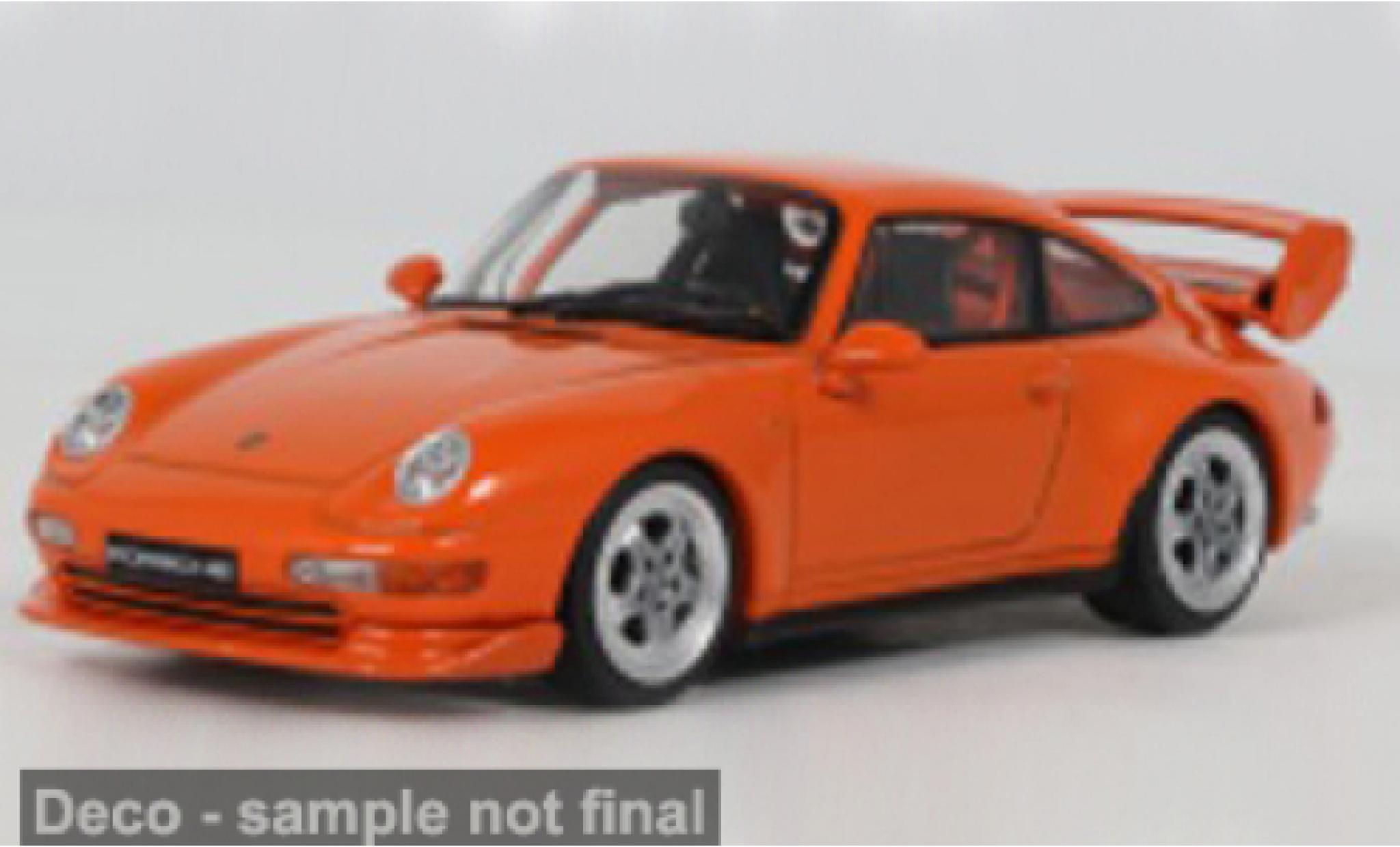 Porsche 993 1/43 Solido 911  RS Clubsport orange 1995 1:43 modellini auto