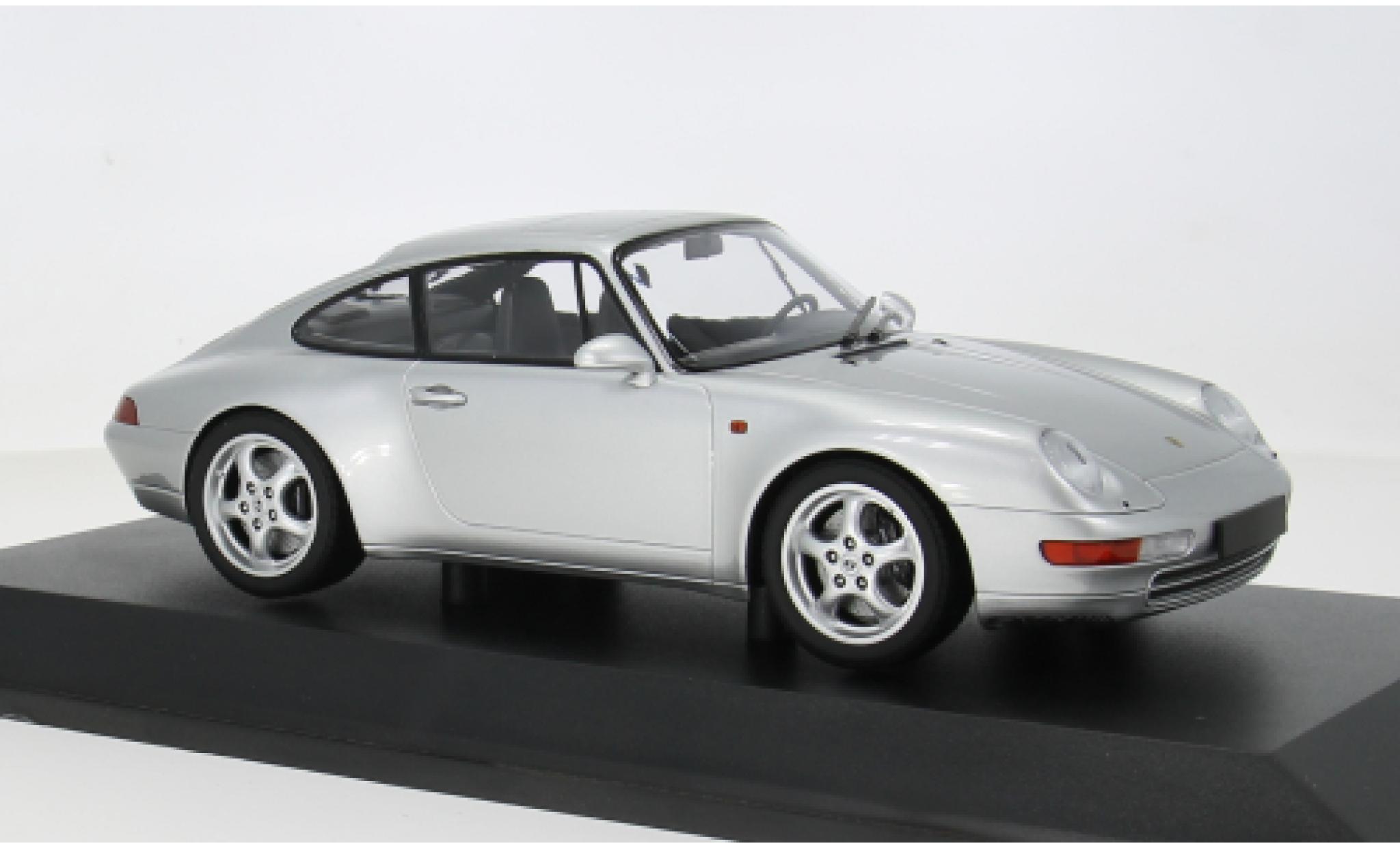 Porsche 993 1/18 Minichamps 911  silber 1 1:18 modellini auto