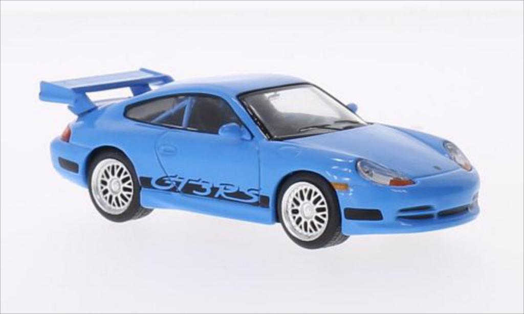 Porsche 996 GT3 1/43 Greenlight Carrera GT3 blu/Dekor 2001 modellino in miniatura