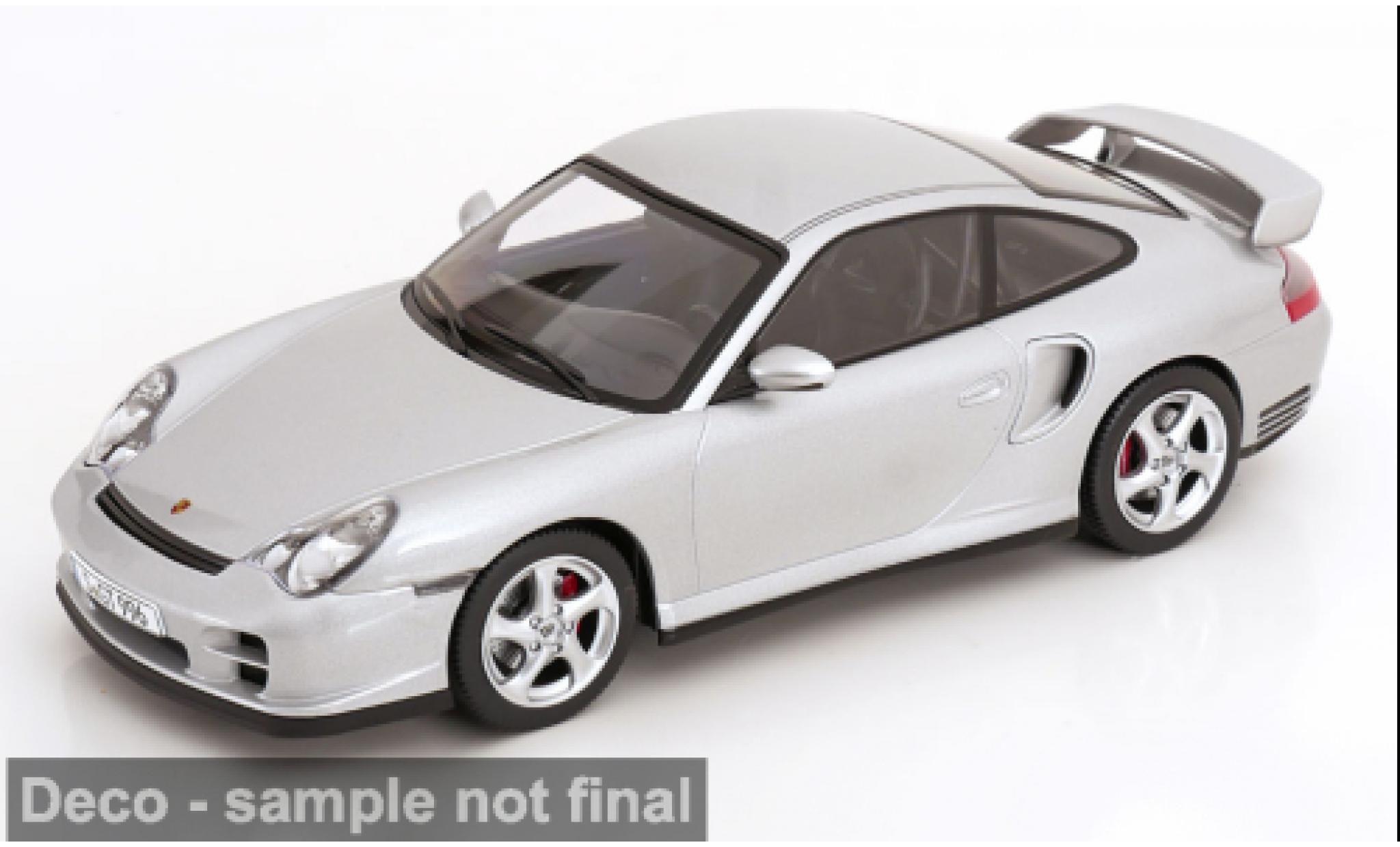 Porsche 996 GT2 1/18 KK Scale 911  silber 2001 1:18 modellini auto
