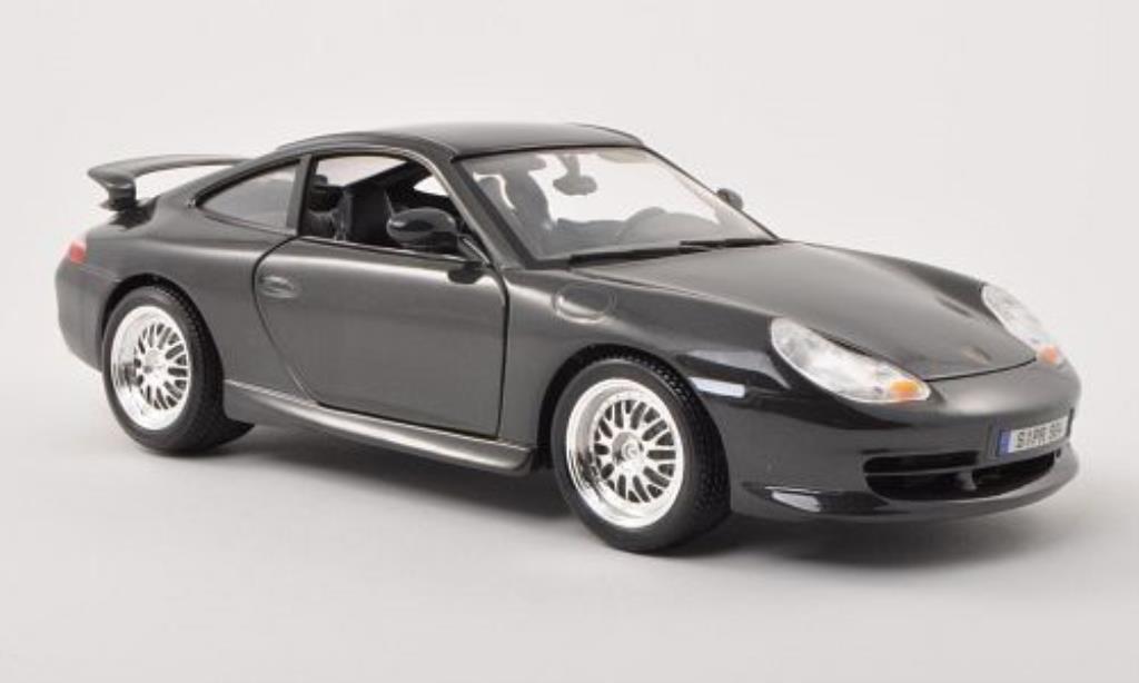 Porsche 996 GT3 1/18 Burago GT3 grigio 1997 modellino in miniatura