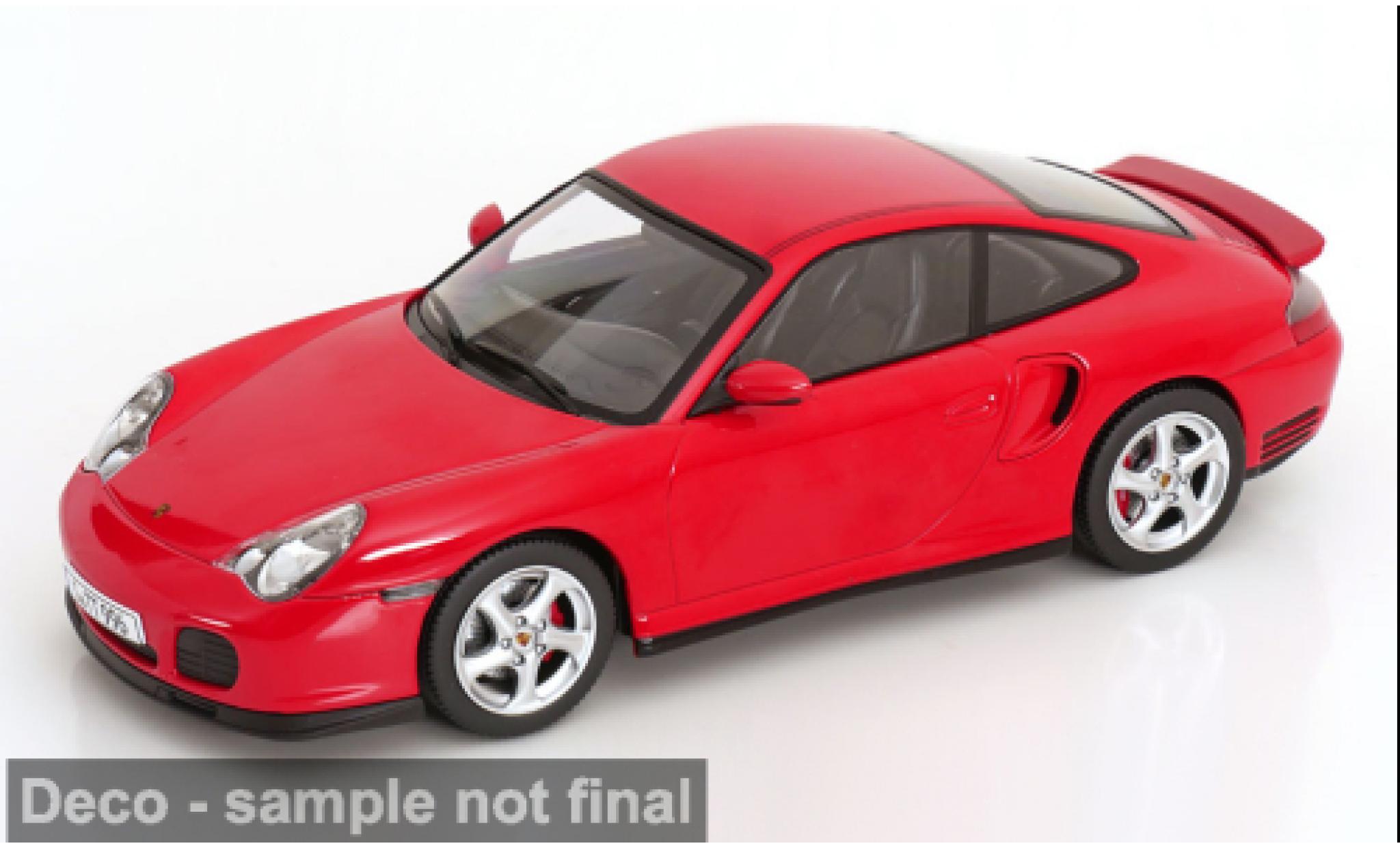Porsche 996 Turbo 1/18 KK Scale 911  rot 2000 1:18 modellini auto