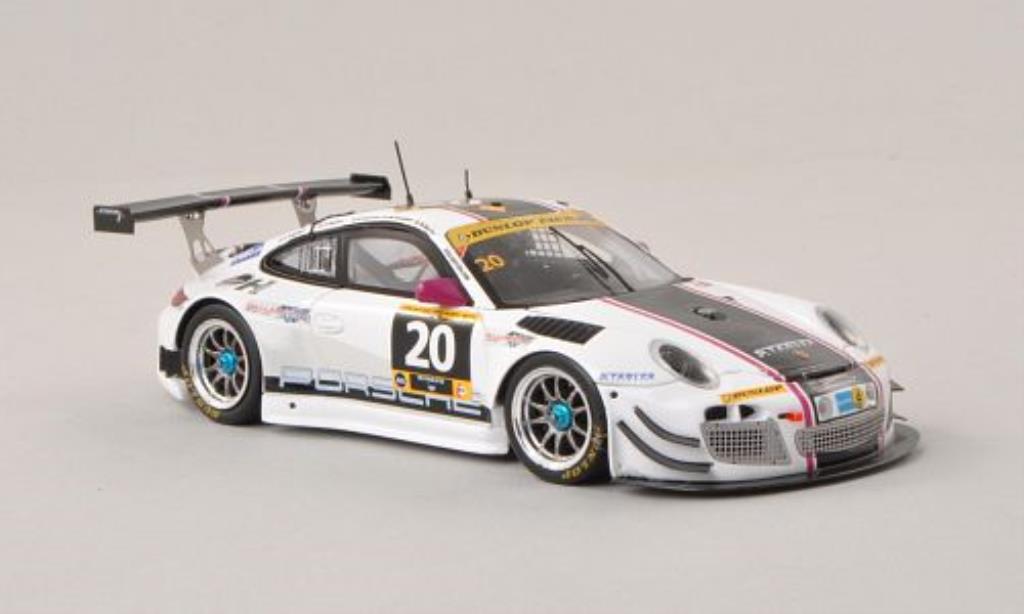 Porsche 997 GT3 1/43 Spark GT3 R No.20 Stadler Motorsport 24h Dubai 2014 /C.Engelhart modellino in miniatura