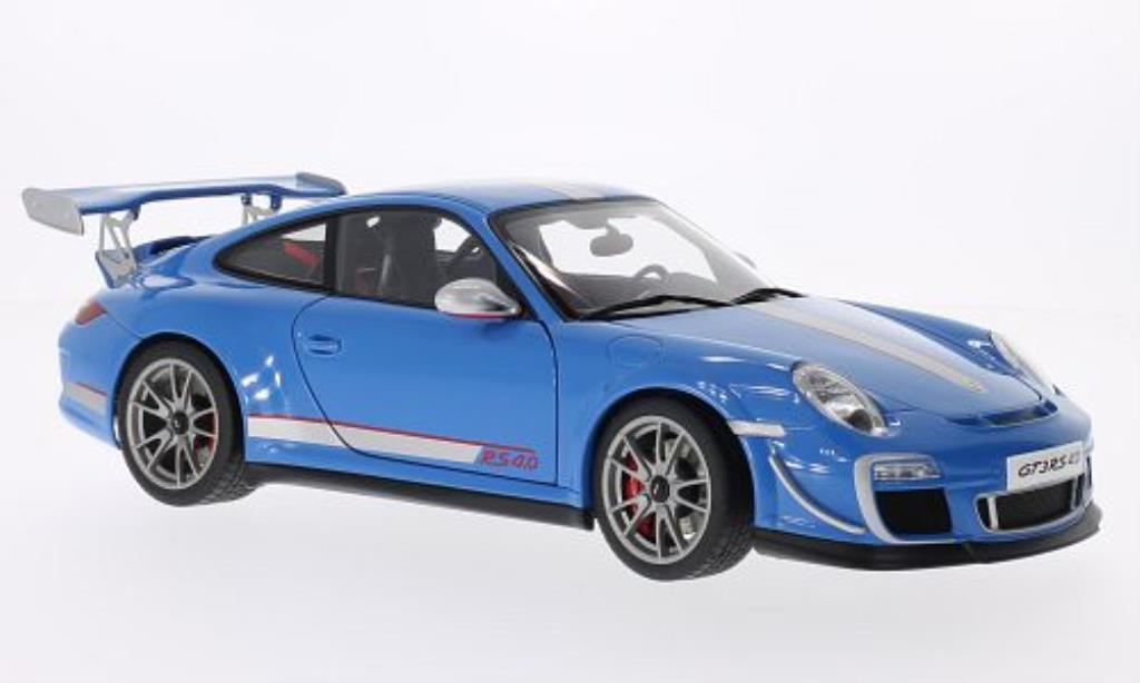 Porsche 997 GT3 1/18 Autoart GT3 4.0 blu/grigio 2011 modellino in miniatura