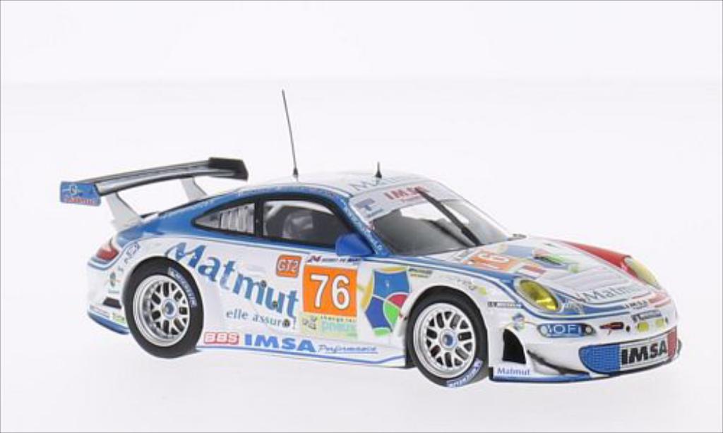 Porsche 997 GT3 1/43 Minichamps GT3 R No.76 Imsa Performance Matmut Matmut 24h Le Mans 2010 /P.Long modellino in miniatura
