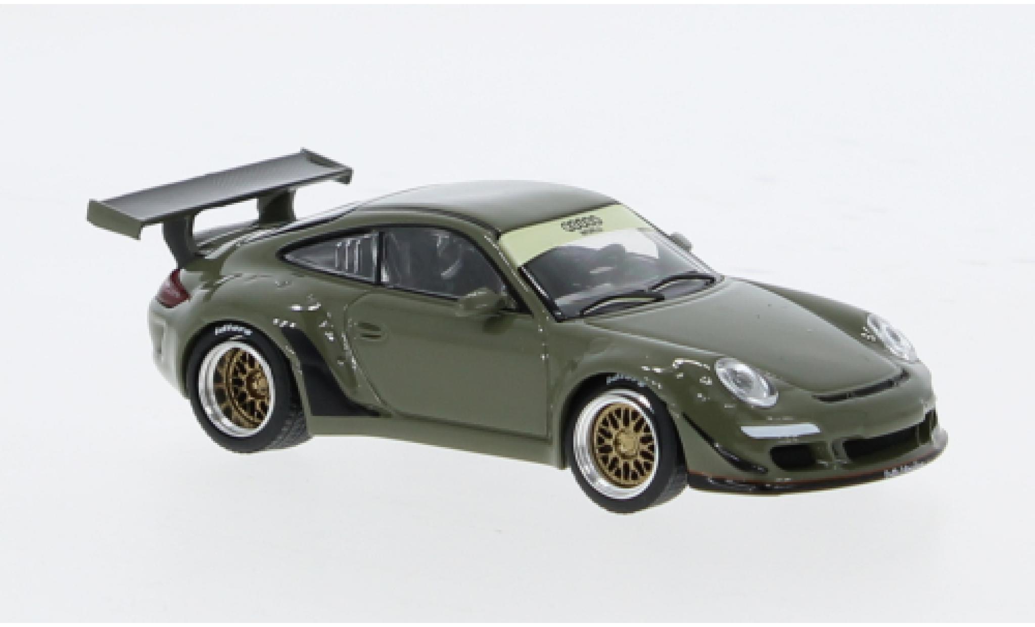 Porsche 997 RWB 1/64 Pop Race 911  bra 1:64 modellino in miniatura
