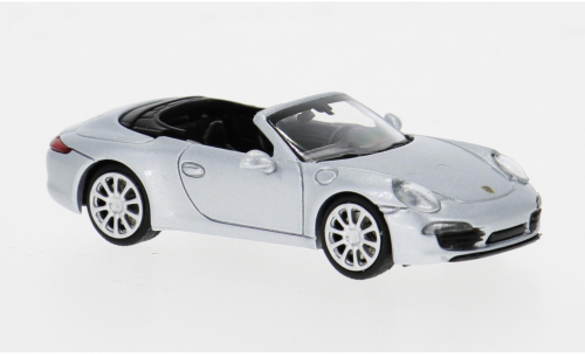 Porsche 911 1/87 Minichamps Cabriolet silber 1:87 modellino in miniatura