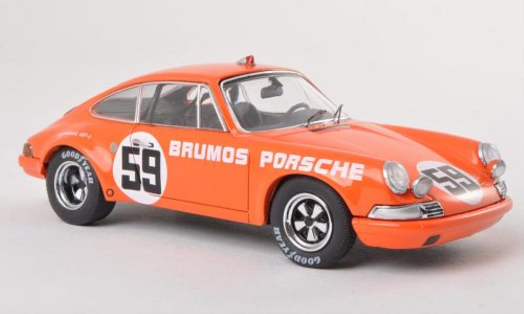 Porsche 911 1/43 Schuco Carrera 2.8 R Brumos No.59 IMSA 1972 /H.Haywood modellino in miniatura