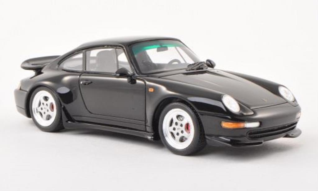 Porsche 993 S 1/43 Spark Carrera nero 1995 modellino in miniatura