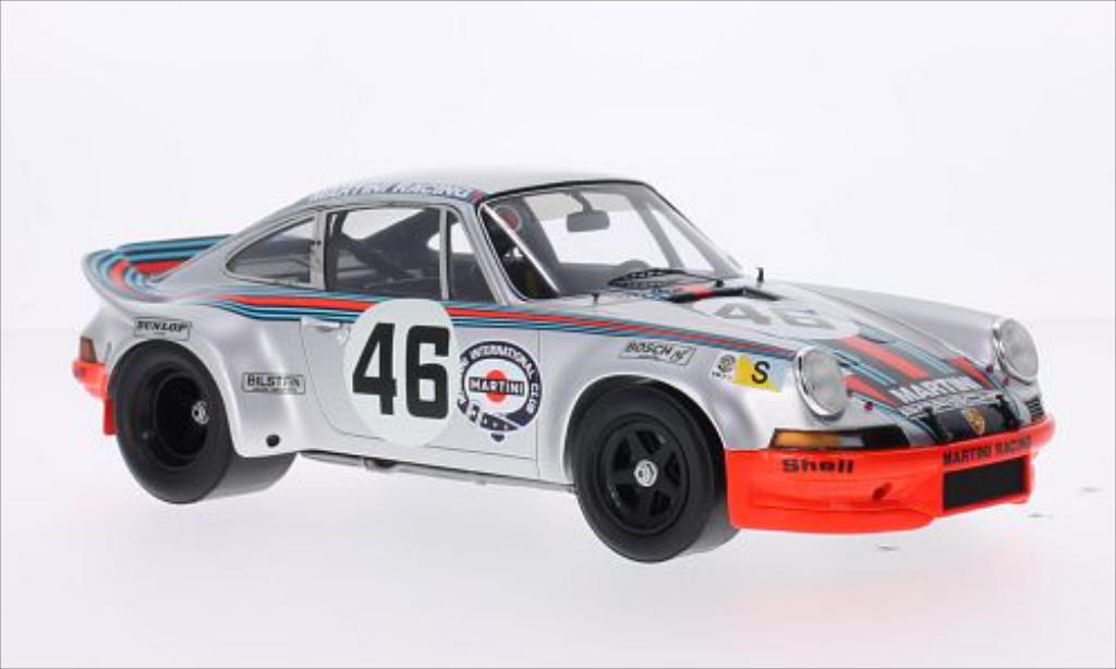 Porsche 911 1/18 Spark Carrera R No.46 Martini Racing Martini 24h Le Mans 1973 modellino in miniatura