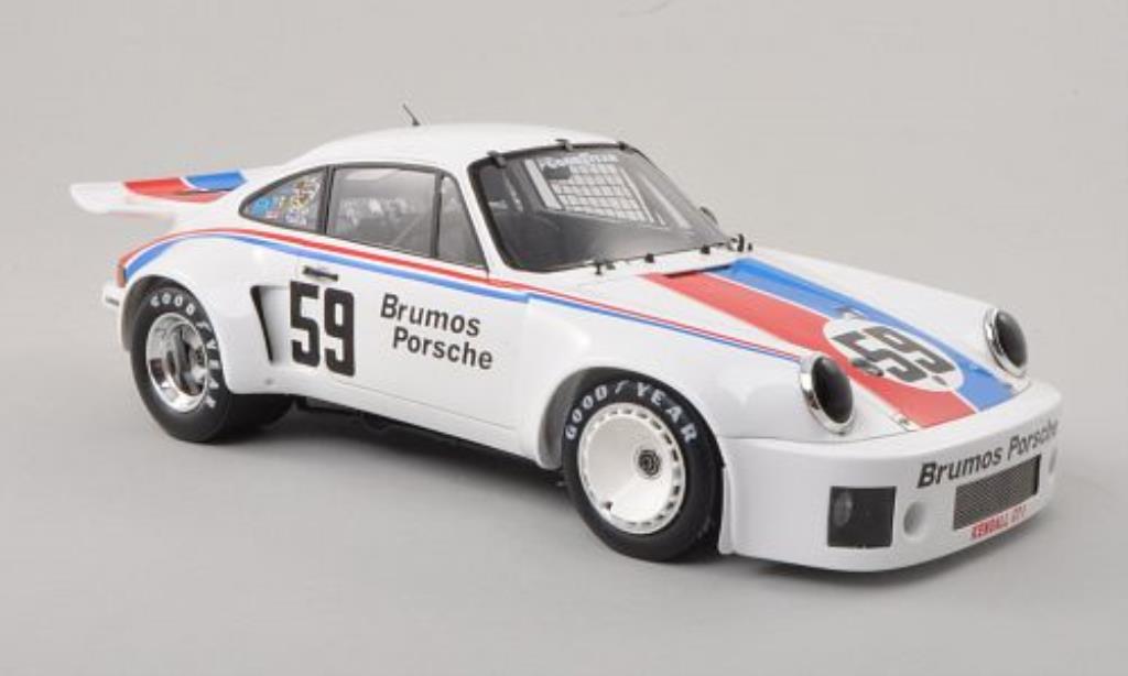 Porsche 930 1/18 Spark Carrera R No.59 Brumos 24h Daytona 1975 /H.Haywood modellino in miniatura