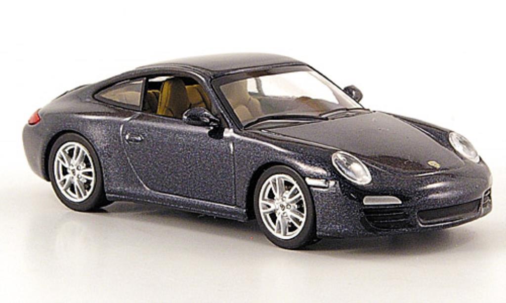 Porsche 997 S 1/64 Minichamps Carrera S grigio 2008 modellino in miniatura