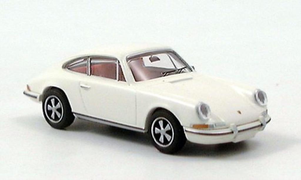 Porsche 911 1/87 Brekina E bianco 1970 modellino in miniatura