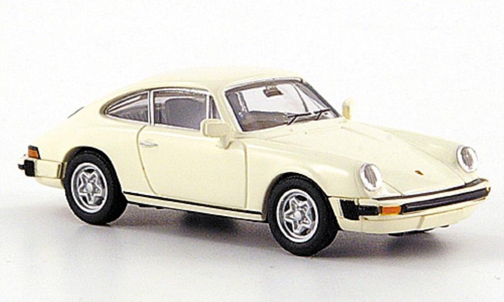 Porsche 911 1/87 Brekina G-reihe bianco modellino in miniatura