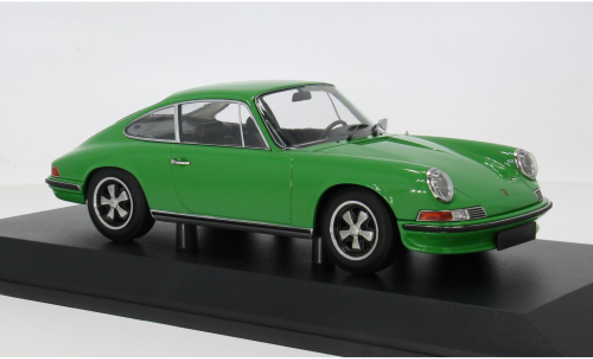 Porsche 911 1/18 Minichamps gr&uuml;n 1972 1:18 modellini auto