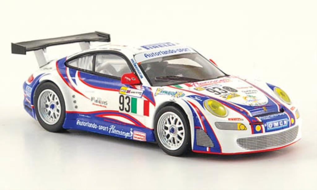 Porsche 997 1/64 Minichamps GT 3 R No.93 24h Le Mans 2007 /Ehret modellino in miniatura