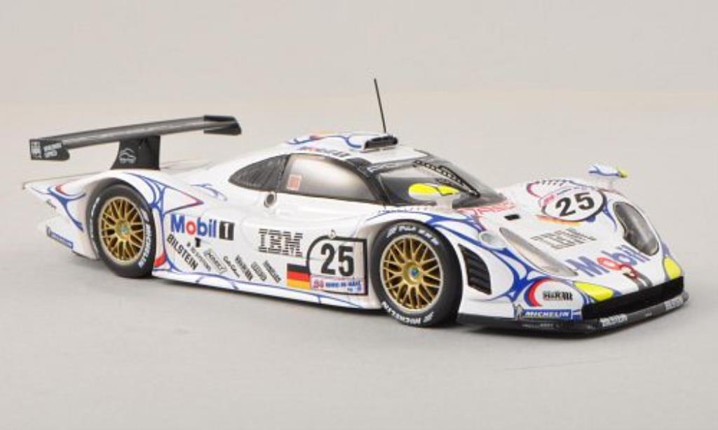 Porsche 996 GT1 1/43 Spark GT1 No.25 24h Le Mans 1998 /U.Alzen modellino in miniatura