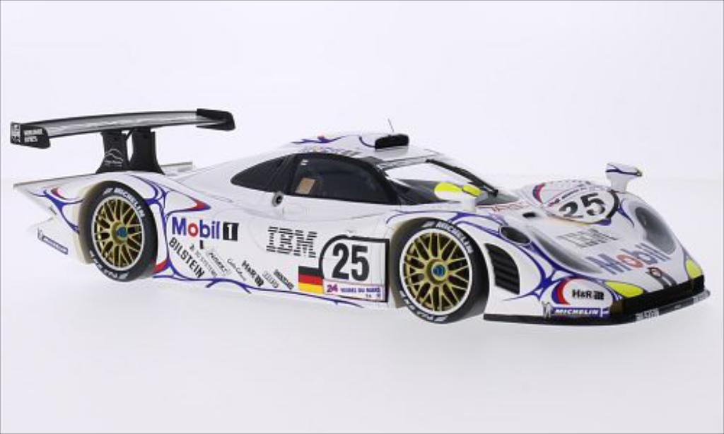 Porsche 996 GT1 1/18 Spark GT1 No.25 24h Le Mans 1998 /B.Wollek modellino in miniatura
