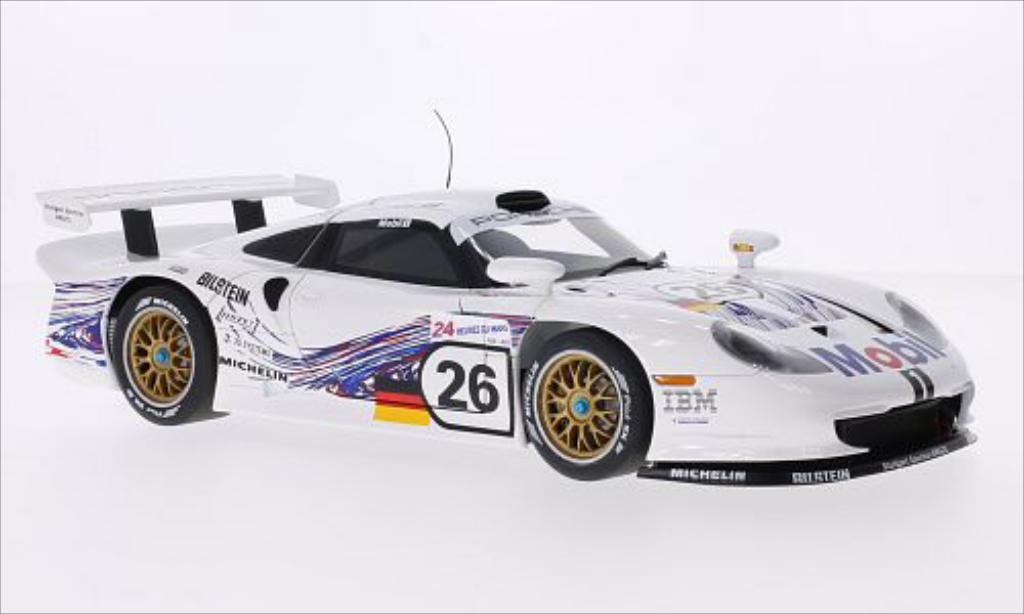 Porsche 993 1/18 Autoart GT1 No.26 24h Le Mans 1997 /Y.Dalmas modellino in miniatura