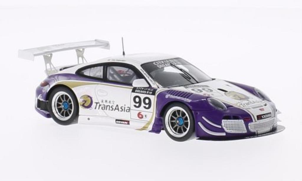 Porsche 991 GT3 R 1/43 Spark GT3 R 4.0 No.99 Team StarChase City of Dreams Macau GT Cup 2013 modellino in miniatura