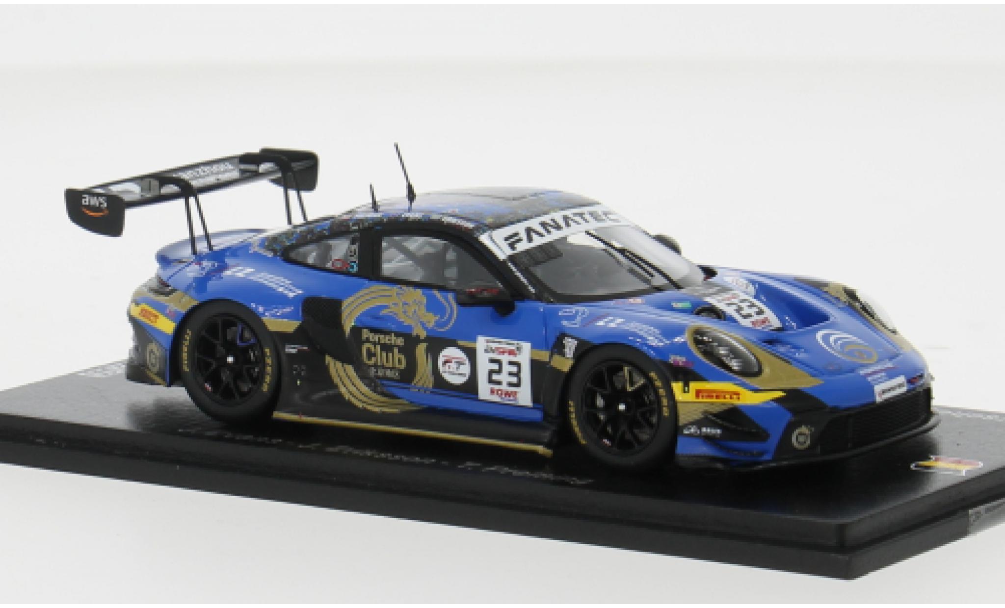 Porsche 992 GT3 R 1/43 Spark 911 ( #23 1:43 modellino in miniatura
