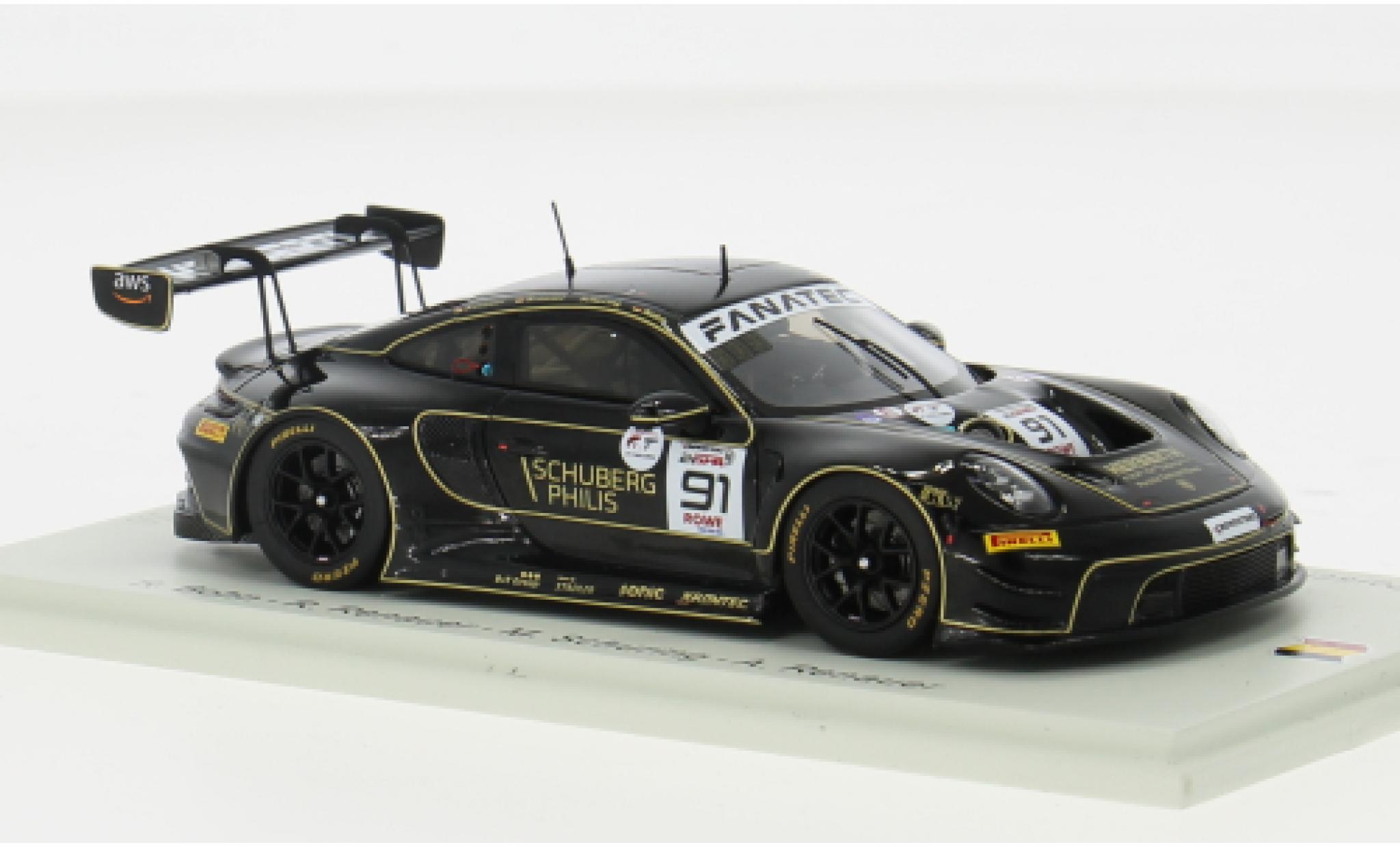 Porsche 992 GT3 R 1/43 Spark 911 ( #91 1:43 modellino in miniatura