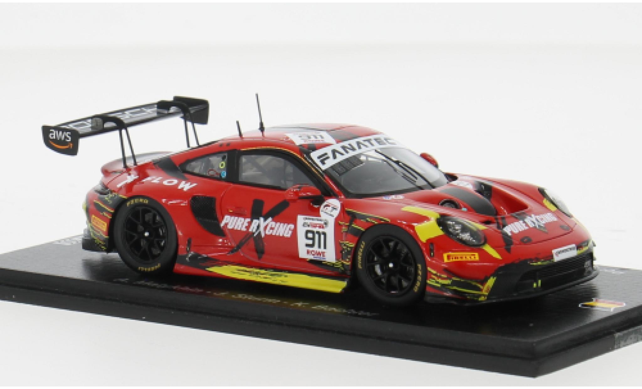 Porsche 992 GT3 R 1/43 Spark 911 ( #911 1:43 modellino in miniatura