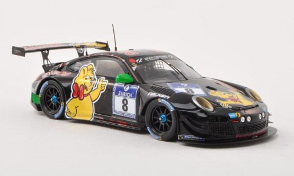 Porsche 997 GT3 1/43 Spark GT3 R No.8 Haribo Racing Team 24h Nurburgring 2013 /G.H modellino in miniatura