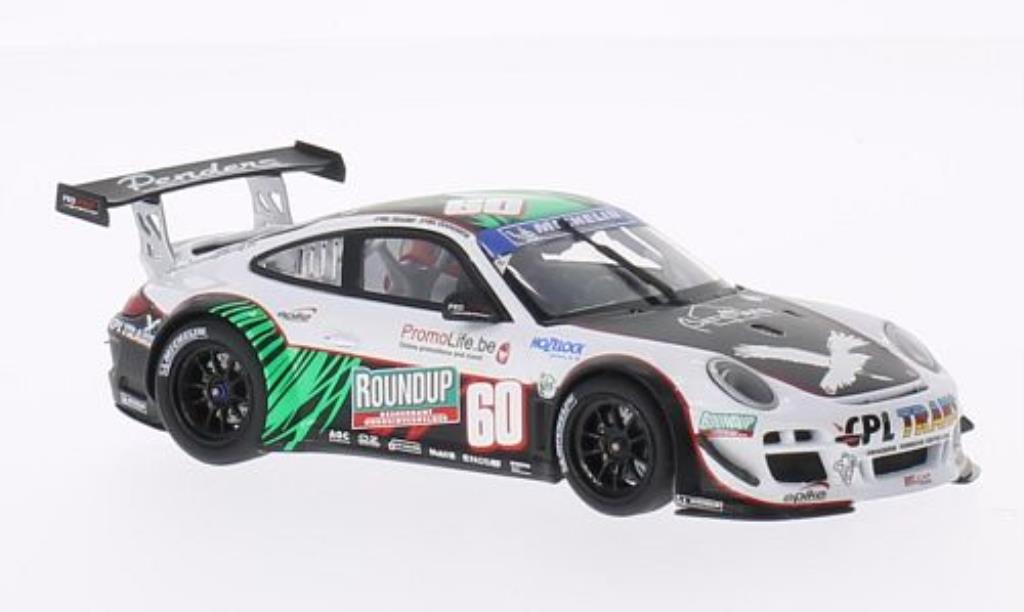 Porsche 997 GT3 1/43 Minichamps GT3 R No. 60 Prospeed Competition Belcar 2011 /Soulet modellino in miniatura