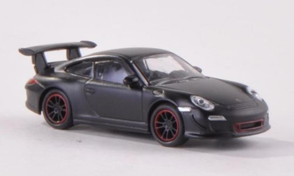 Porsche 997 GT3 1/87 Schuco GT3 matt-nero modellino in miniatura