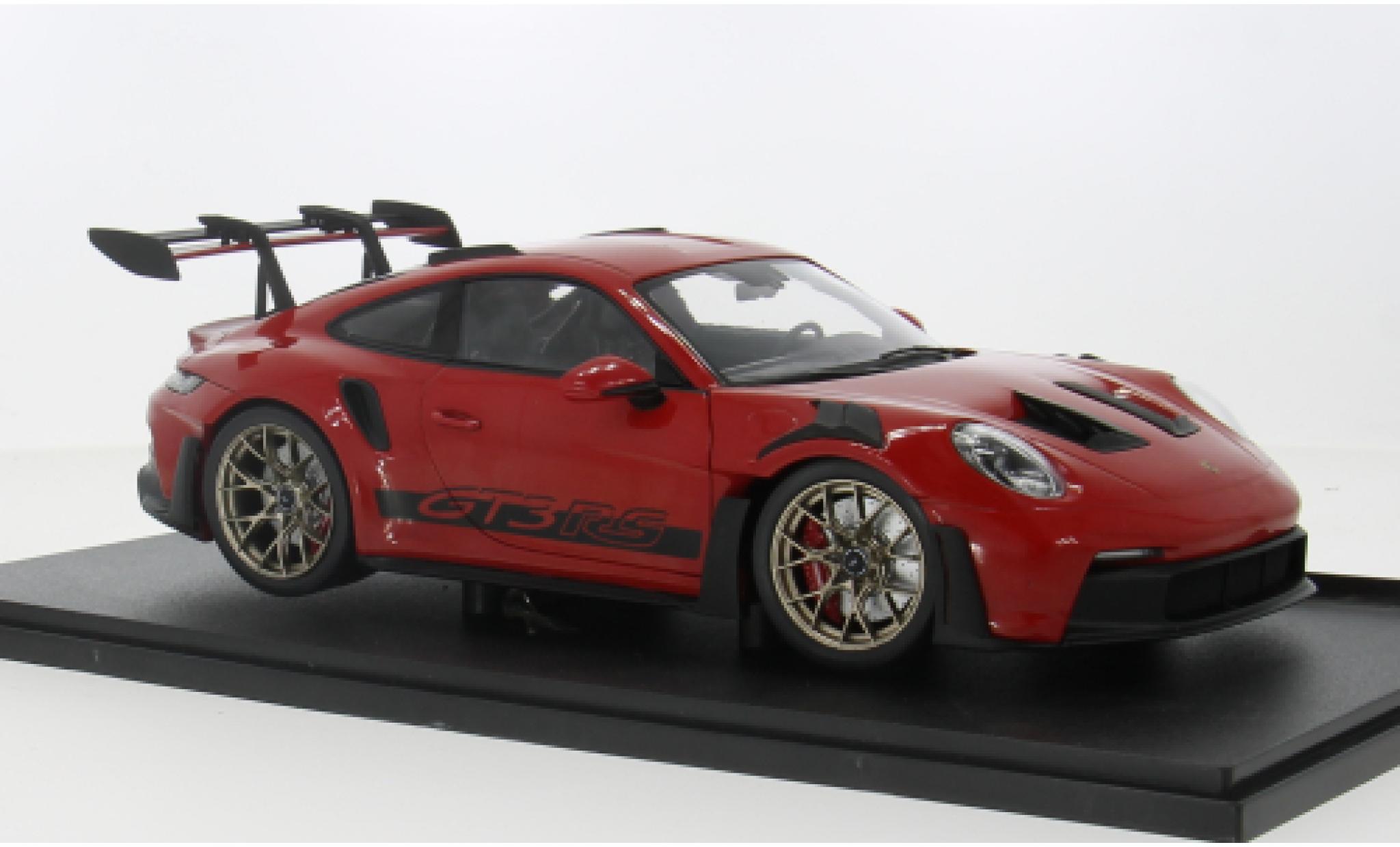 Porsche 911 1/18 Solido GT3 RS rot 1:18 modellino in miniatura